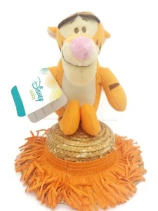Disney Tigger Plush Rattle Orange Infant Toy Stuffed Animal - Picture 1 of 5