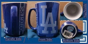 Tazza tazza riflettente Los Angeles Dodgers MLB 11 oz con adesivo ologramma MLB attaccato - Foto 1 di 11