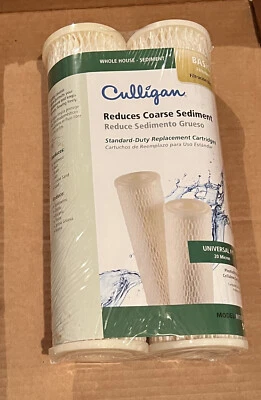 WATER FILTER by CULLIGAN 2 Pack Filter Cartridge 20 Micron S1A - Image 1 of 3