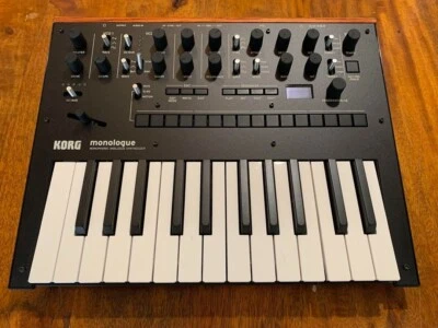 KORG Monologue-BL Monophonic Analog Synthesizer Dark Blue 25-keys Oscilloscope - Image 1 of 4