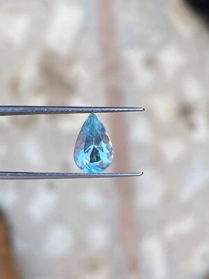 Super Stunning Natural Aquamarine Pear Cut Stone With Good Color 1.82 Carat - Image 1 of 4