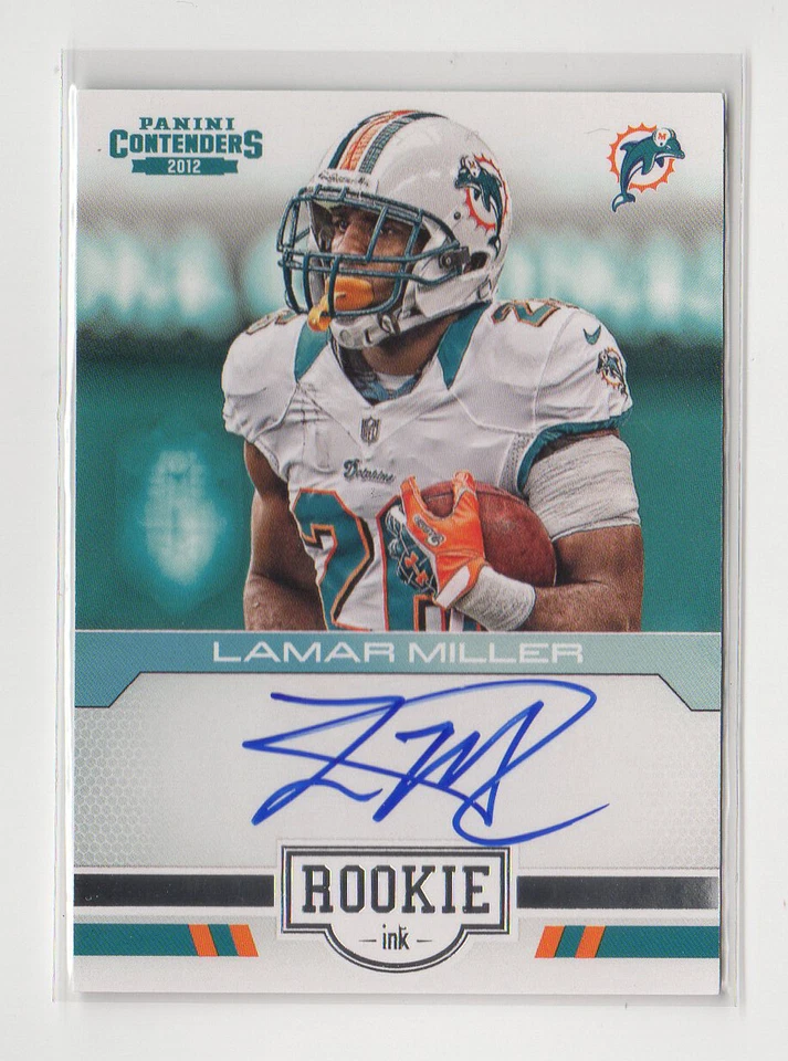 YOU PICK - Miami Dolphins CERTIFIED AUTOGRAPH AUTO SERIAL GU COA HOF RC 712 - Image 1 of 1