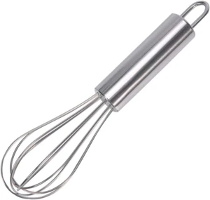 Stainless Steel Small Whisk for Cheese, Coffee, Eggs, Very Handy (6 Inches) - Picture 1 of 12