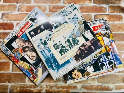 THE BEATLES ANTHOLOGY 1 2 3 Vinyl Record UK 3LP 3Set Mint New De Agostini P - Image 1 of 4