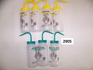 LOTE DE BOTELLAS DE PLÁSTICO DISPENSADORAS QUÍMICAS (ARTÍCULO #2905) - Imagen 1 de 1