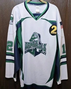 Green & White Kensington Valley ADMIRALS Hockey Jersey Man XL - Picture 1 of 2