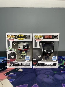 Funko POP! Batman Beyond: The Joker King & Batman Beyond Funko Exclusive IN HAND - Picture 1 of 6