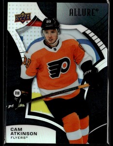 2021-22 Upper Deck Allure Black Rainbow Cam Atkinson Philadelphia Flyers #56