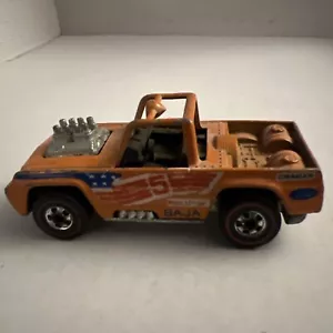 Hot Wheels Baja Bruiser, Redlines 1973 orange rare condition. Hong Kong - Picture 1 of 7