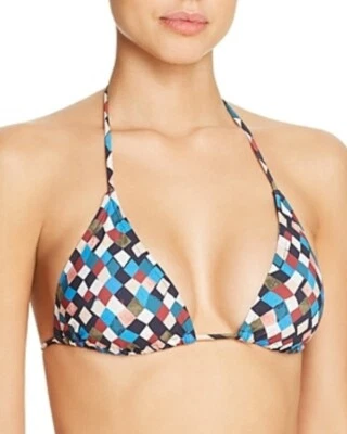 Tory Burch 262764 Mujeres Clemence Tanga Bikini Top Traje de Baño Talla X-Pequeña Foto 1 de 2
