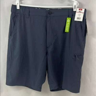 Nuevo con etiquetas Pantalones Cortos Wrangler Performance Azul Pizarra Calce Relajado Ropa Activa UPF 50 Talla 40 Foto 1 de 4