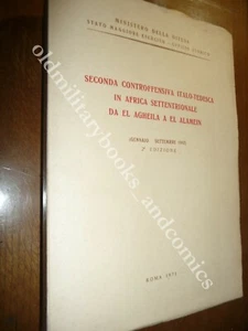SECONDA CONTROFFENSIVA ITALO-TEDESCA IN AFRICA SET. (GEN.-SET. 1942) CARTE II Ed - Imagen 1 de 2