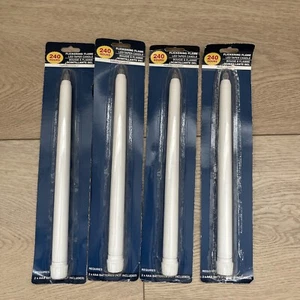 Luminessence Flameless LED Taper Candles 10¼" ***Set Of 4 FREE SHIPPING*NIP - Picture 1 of 3