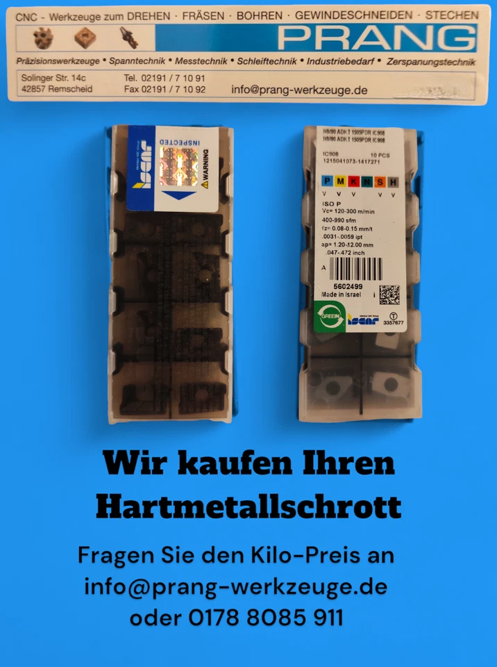 30 x ADKT1505PDR IC908.......................ISCAR.....................Z/0005