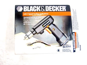 Black & Decker 6V 2 Speed Cordless Drill 9049W - Picture 1 of 5