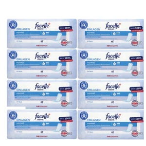 8x14 Stück facelle diskret Hygiene-Einlagen bei Blasenschwäche Normal Stärke 3 - Bild 1 von 2