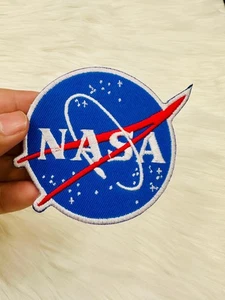 NASA Embroidered Patch – Space Logo Badge – Sew On / Iron On Patch for Jackets, - Picture 1 of 3