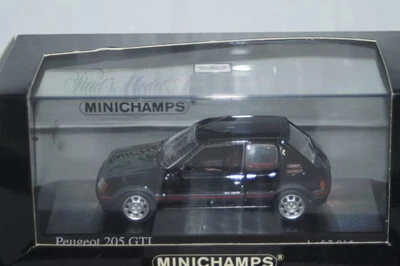 Minichamps Peugeot 205 GTI Negro 1990 400 112301 1:43 Foto 1 de 3