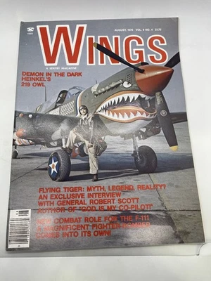 Wings Magazine August 1979 Vol 9 No 4 Flying Tiger Heinkel F-111 Sentry - Image 1 of 3