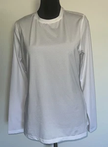 Camicia Greg Norman Play Dry manica lunga bianca performance taglia M Medium - Foto 1 di 6