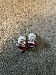 RARE Nike Air Jordan 4 Baby  Soft Bottom Crib Shoes Size 1C 487219-110 03/14/12 - Picture 1 of 4