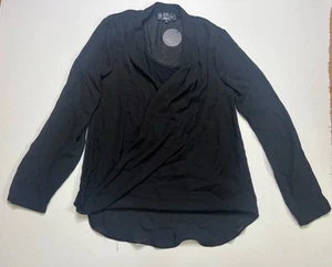 Blusa negra manga larga mujer P. Luca Milano nueva con etiquetas M - Imagen 1 de 9