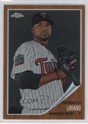 2011 Topps Heritage Chrome /1962 Francisco Liriano #C172 - Image 1 of 2