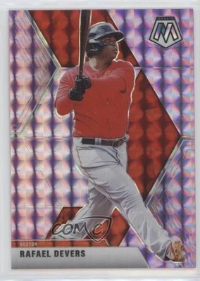 2020 Panini Chronicles Mosaic Purple Prizm /49 Rafael Devers #68 - Image 1 of 2