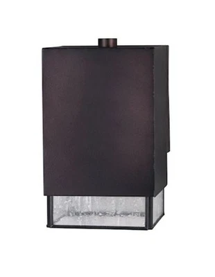 Forte Lighting 1132-01 1 Light 7-1/2"H Outdoor Wall Sconce - Bronze - Image 1 of 3