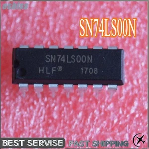 10PCS Nuovo SN74LS00N 74LS00N 74LS00 DIP-14 IC Quadruplo 2 Ingressi Cancelli NAND - Foto 1 di 1