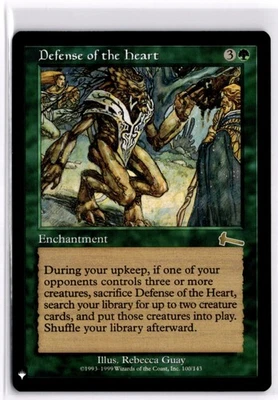 Defense of the Heart  The List ULG-100 LP x1 MTG Magic: the Gathering - Image 1 of 2