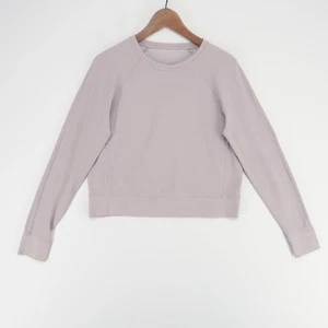 Lululemon Every Moment Crew Womens 6 (est) Gray Lavender Sweatshirt Raglan - Picture 1 of 8