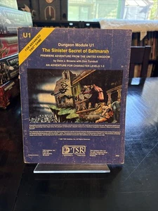 1e U1 The Sinister Secret of Saltmarsh Advanced Dungeons Dragons AD&D 1st Ed. - Bild 1 von 10
