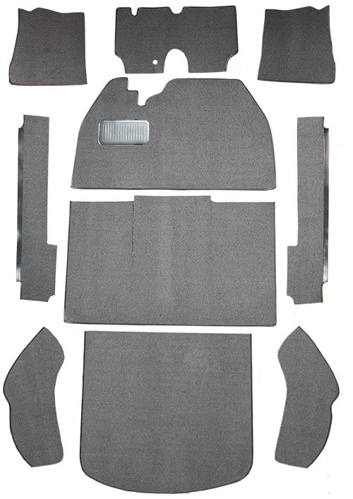 1974-1977 Volkswagen Beetle Carpet -Cutpile |2DR, Sedan, Flat Front - Image 1 of 2