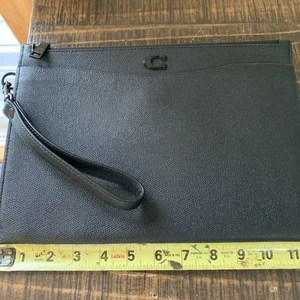 Coach B2380-CJ798 Neu ohne Etikett Leder Handgelenktasche Handtasche Clutch Reise Reißverschluss - Bild 1 von 15
