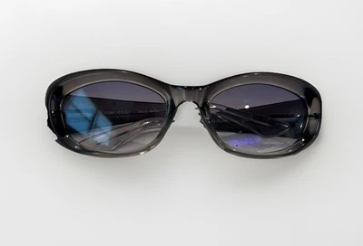 Authentic Gucci GG 2432/S 50-19 Gray Black Sunglasses Frames Made In Italy - Image 1 of 4