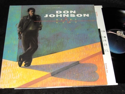 DON JOHNSON Gatefold Golden Throats LP Oddity HEARTBEAT Stevie Ray Vaughan ADVNC - Image 1 of 2