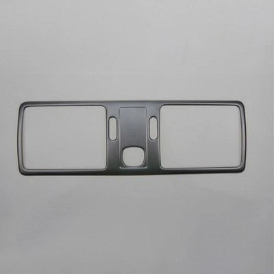 For Volvo XC90 2003-2014 Matte Silver Steel Middle Air Outlet Vent Cover Trim 1* - Image 1 of 4