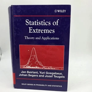 Statistics of Extremes Theory & Applications Wiley Series in Probability & Stats - Picture 1 of 10