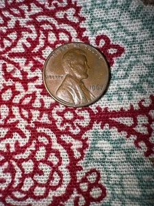 1968 Lincoln Copper Penny – No Mint Mark – Rim Error – Rare Minting Flaw - Picture 1 of 2