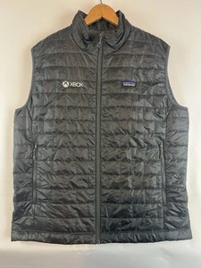 Patagonia Nano Puff Vest Insulated Quilted Primaloft Full Zip XBOX MENS Large L - Picture 1 of 10