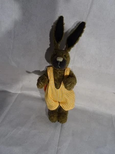 Vermutlich Steiff Hase Senner Bärendienst alt voll Beweglich genäht Länge 33cm. - Bild 1 von 15