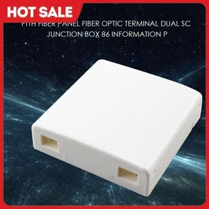 FTTH Fiber Panel Terminal Wall Mounting Fiber Optic Junction Termination Boxes - Afbeelding 1 van 8