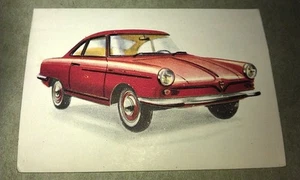 1962 NSU SPORT PRINZ Jacques Chocolates BELGIUM Trade Swap Card - RARE ! - Bild 1 von 2