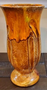 Vintage Signed CFP California Pottery USA Vase 10 1/4 inches Tall - Picture 1 of 9