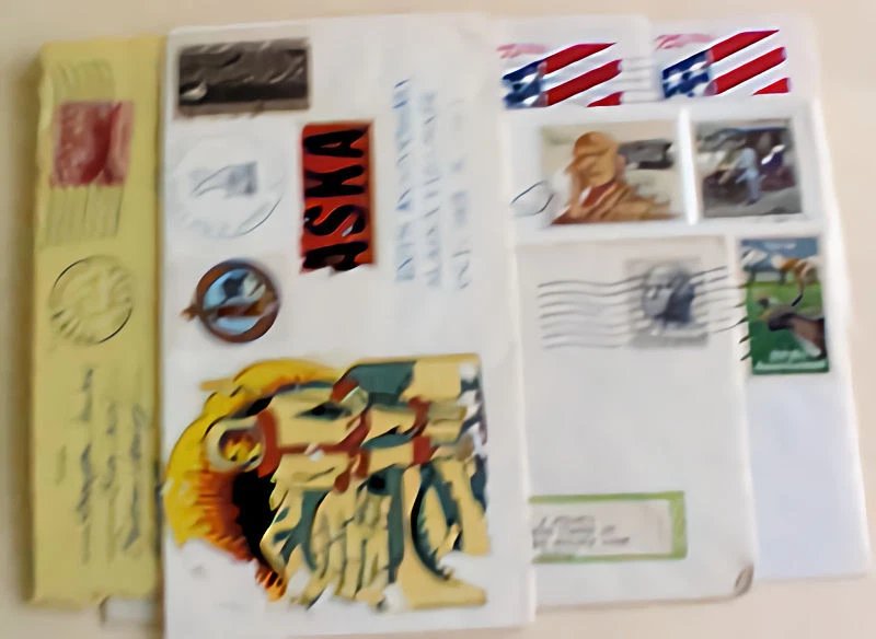 US  ALASKA 8 DIFF COVERS - Image 1 of 1