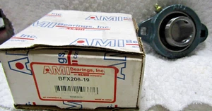 👍NEW AMI FLANGE 2 HOLE MOUNT BALL BEARING 1-3/16" BORE BFX206-19 - Picture 1 of 5