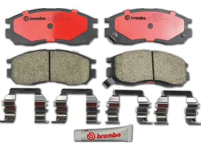 Front Brake Pad Set For 1990-2001 Mitsubishi Galant 2.4L 4 Cyl 1991 1992 TK417YQ - Image 1 of 1