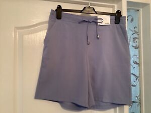 New Matalan Lilac Shorts With Pockets, Elasticated Back to Waist & Drawstring 12