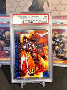 ⭐️ IRON MAN 2013 MARVEL FLEER RETRO INSERT #22 PSA 9 MINT AUTO 🔥 AUTOGRAMM - Bild 1 von 2